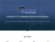 Tablet Screenshot of edgeitsolutions.com